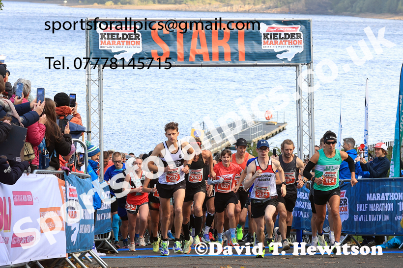 Altra Kielder Marathon, Sunday, October 5th. 2025 Altra Kielder Marathon, Half Marathon and 10k. Photo: David T. Hewitson/Sports for All Pics